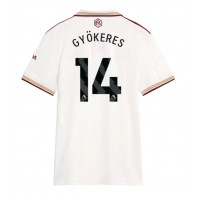 Arsenal Viktor Gyokeres #14 Rezervni Dres za Ženska 2025-26 Kratak Rukav